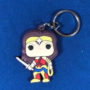 DC Comics Wonder Woman Rubber Keychain